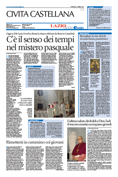 Avvenire - pagina diocesana del 04/04/2021